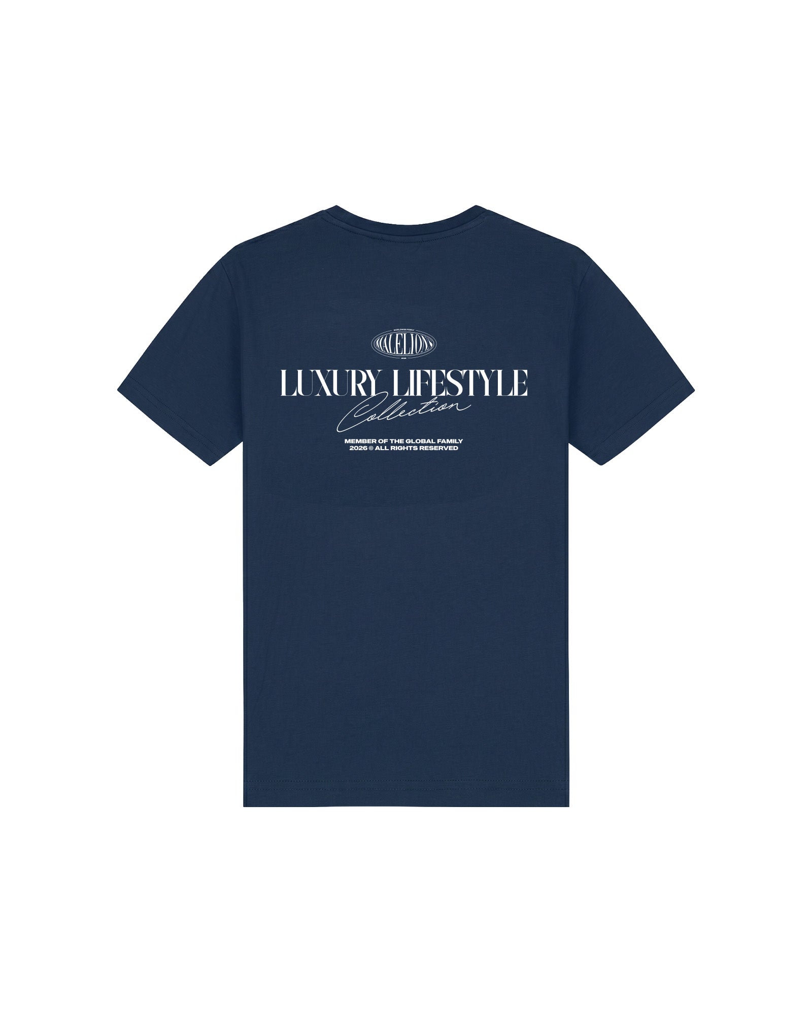 Malelions Junior Relaxed Lifestyle T-Shirt | Navy