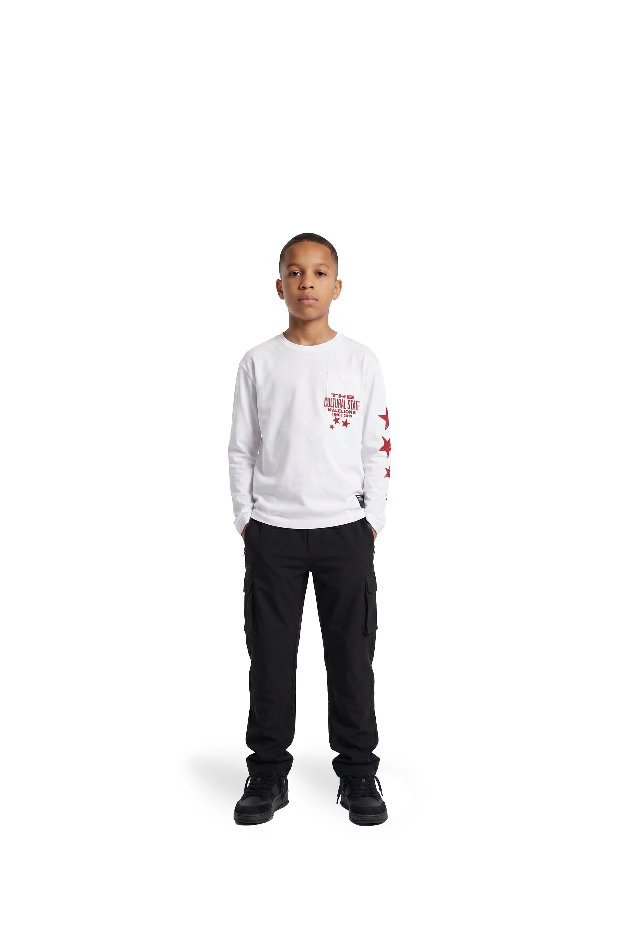 Malelions Junior Cargo Pants | Black