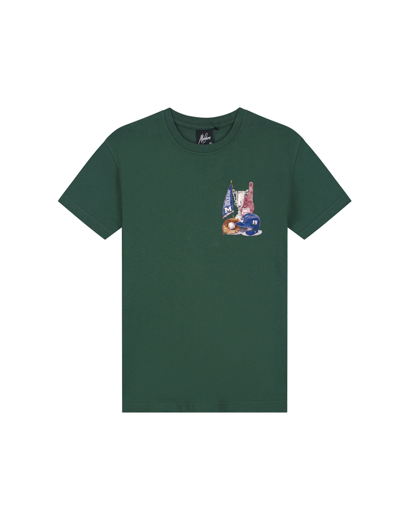 Malelions Junior Relaxed Champions T-Shirt | Racing Green