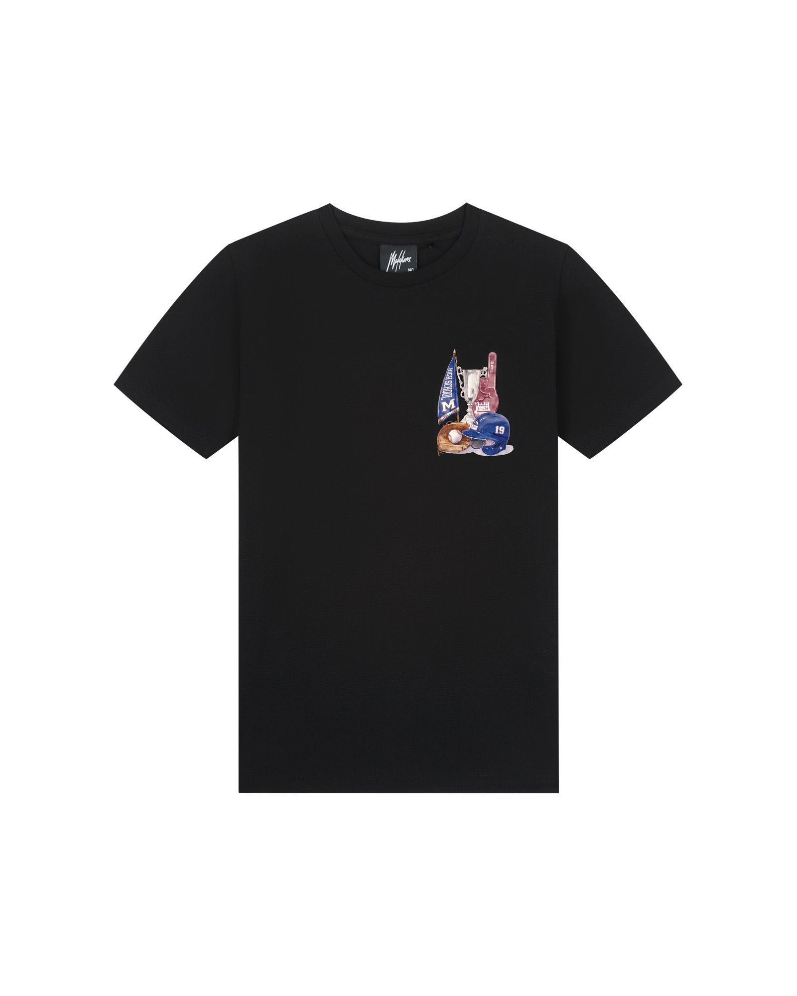 Malelions Junior Relaxed Champions T-Shirt | Black