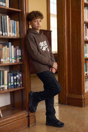 Malelions Junior Homerun Hoodie | Brown