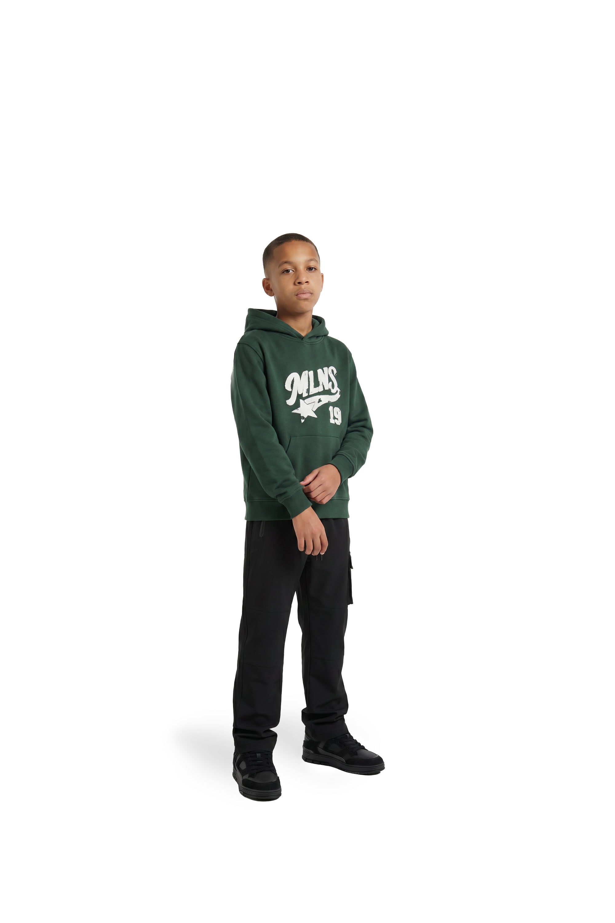 Malelions Junior Homerun Hoodie | Racing Green