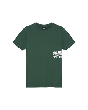 Malelions Junior Homerun T-Shirt | Racing Green