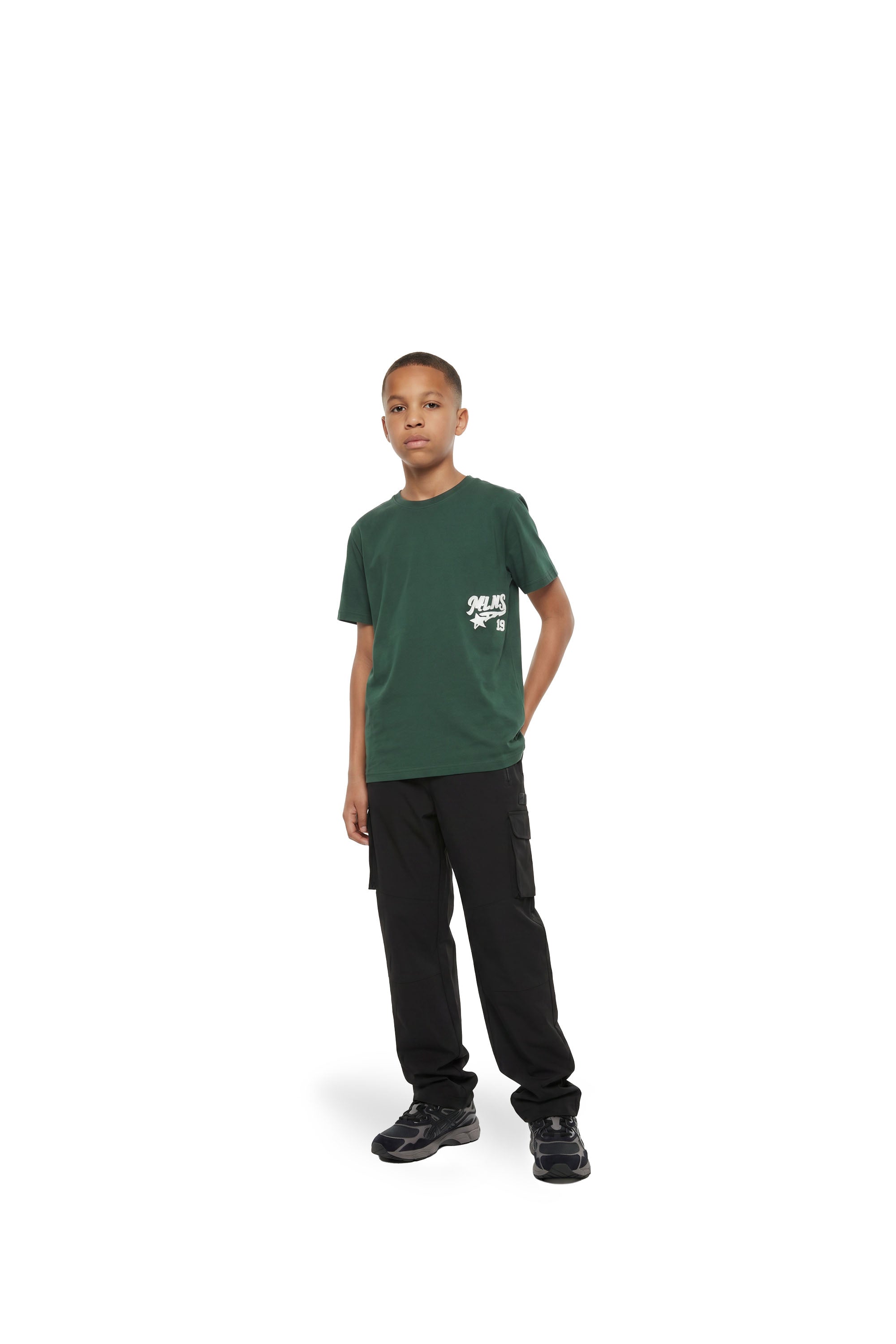 Malelions Junior Homerun T-Shirt | Racing Green