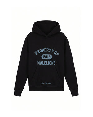 Malelions Junior Relaxed Property Hoodie | Black