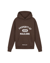 Malelions Junior Relaxed Property Hoodie | Brown