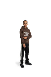 Malelions Junior Relaxed Property Hoodie | Brown