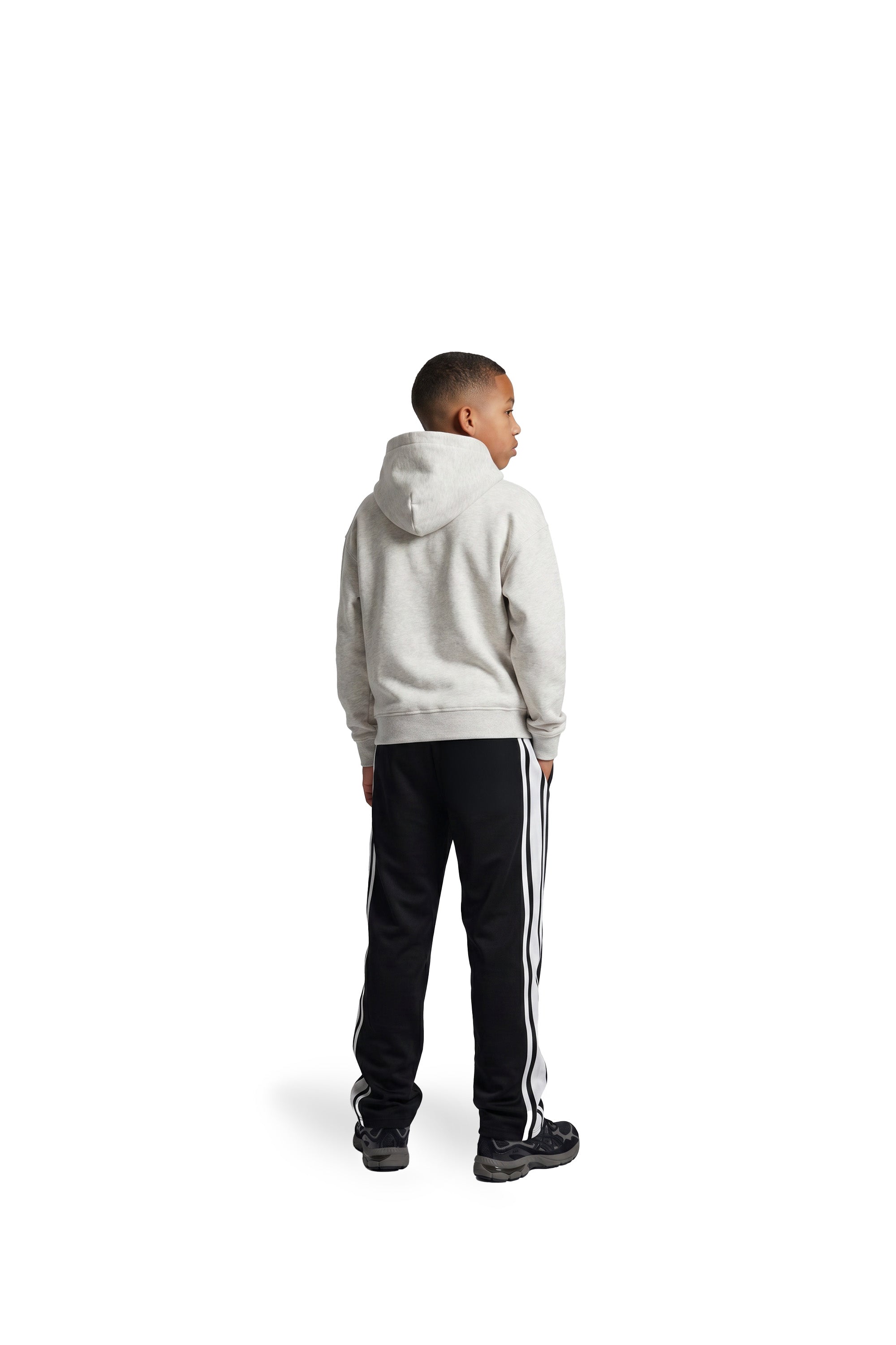 Malelions Junior Relaxed Property Hoodie | Grey Melange