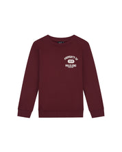 Malelions Junior Relaxed Property Sweater | Burgundy