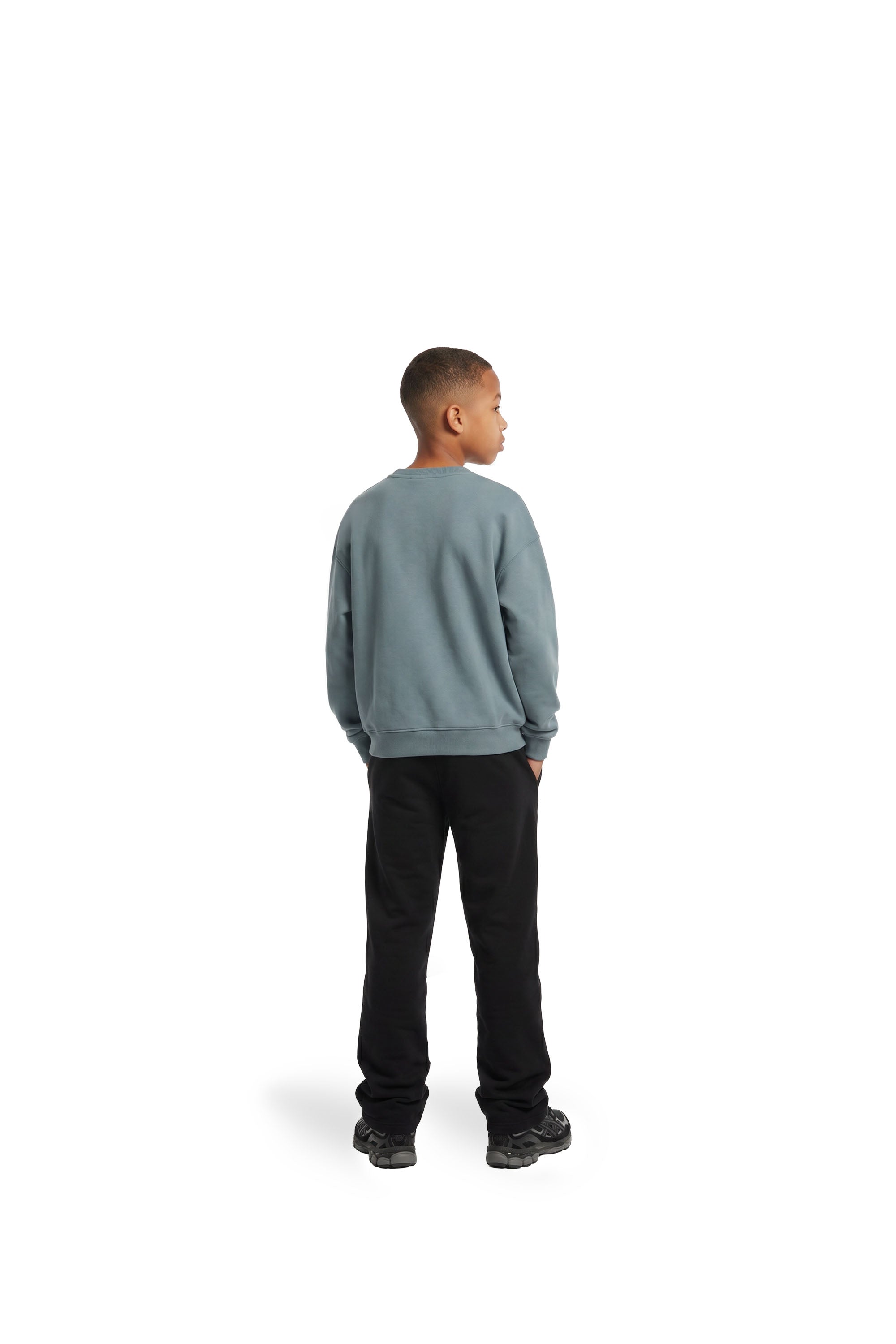 Malelions Junior Relaxed Property Sweater | Dust Blue