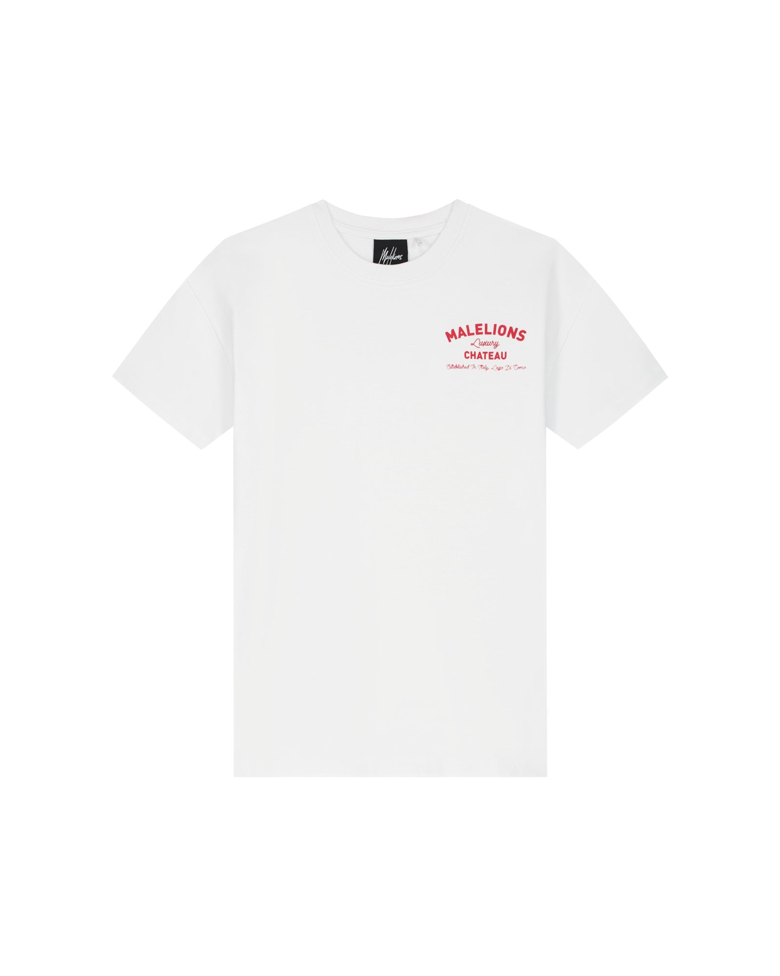 Malelions Junior Relaxed Chateau T-Shirt | White