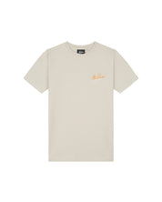 Malelions Junior Split T-Shirt | Beige/Orange