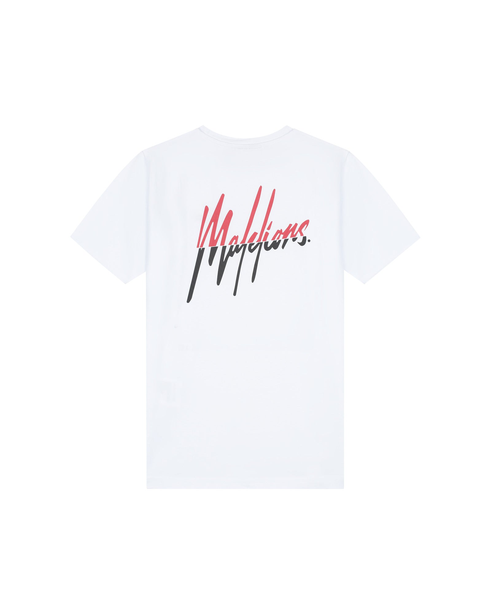 Malelions Junior Split T-Shirt | White/Red