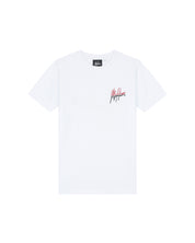 Malelions Junior Split T-Shirt | White/Red