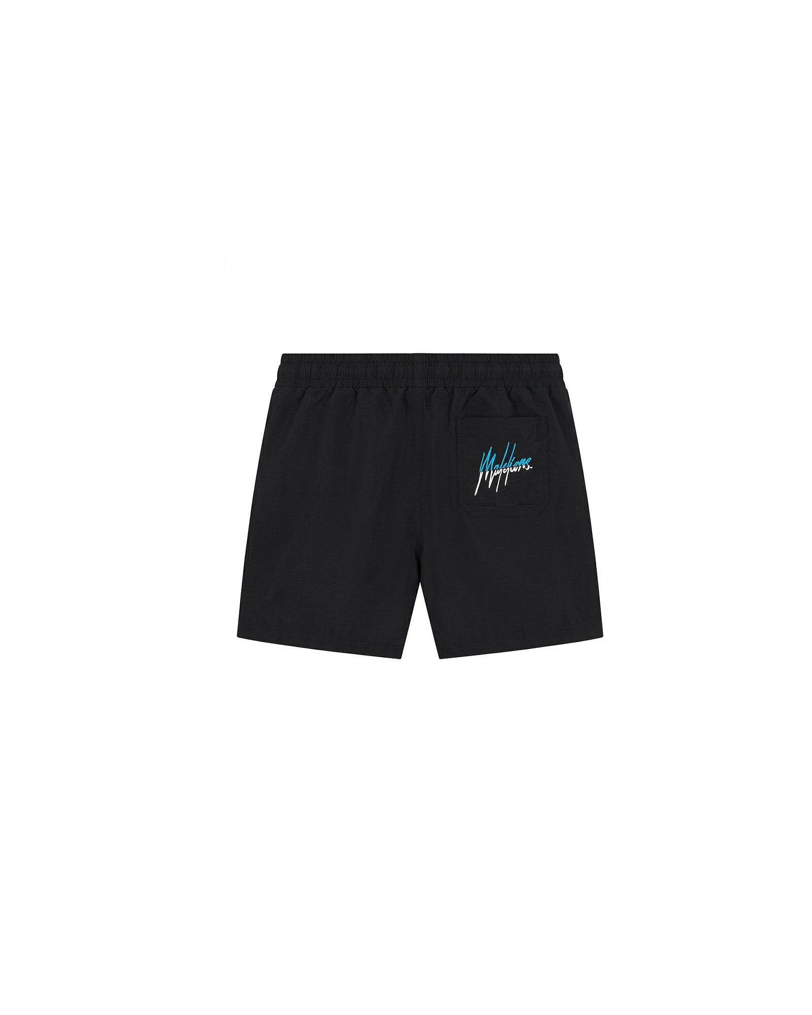 Malelions Junior Split Swim Shorts | Black/Blue