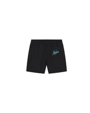 Malelions Junior Split Swim Shorts | Black/Blue
