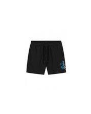 Malelions Junior Split Swim Shorts | Black/Blue