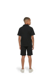 Malelions Junior Waffle Shorts | Black