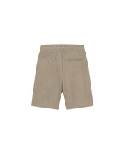 Malelions Junior Ribbed Script Shorts | Olive Green