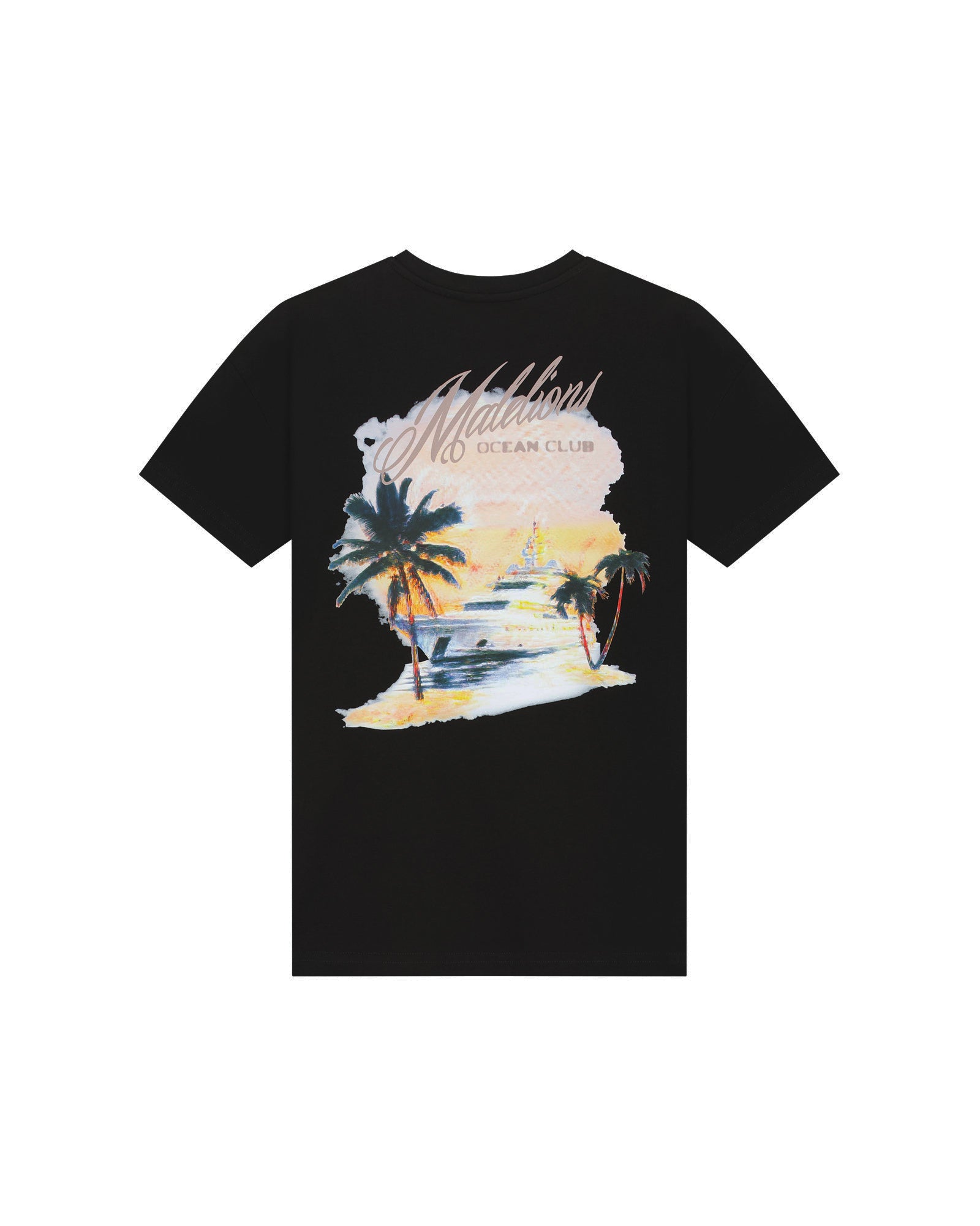 Malelions Junior Relaxed Yacht T-Shirt | Black