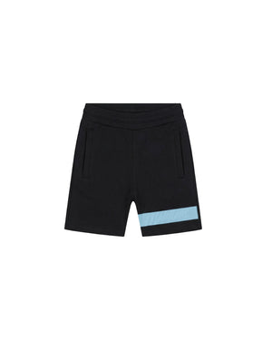 Malelions Junior Captain Shorts | Black/Blue