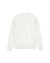 Malelions Junior Knitted Script Sweater | Off-White