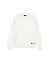  Malelions Junior Knitted Script Sweater | Off-White