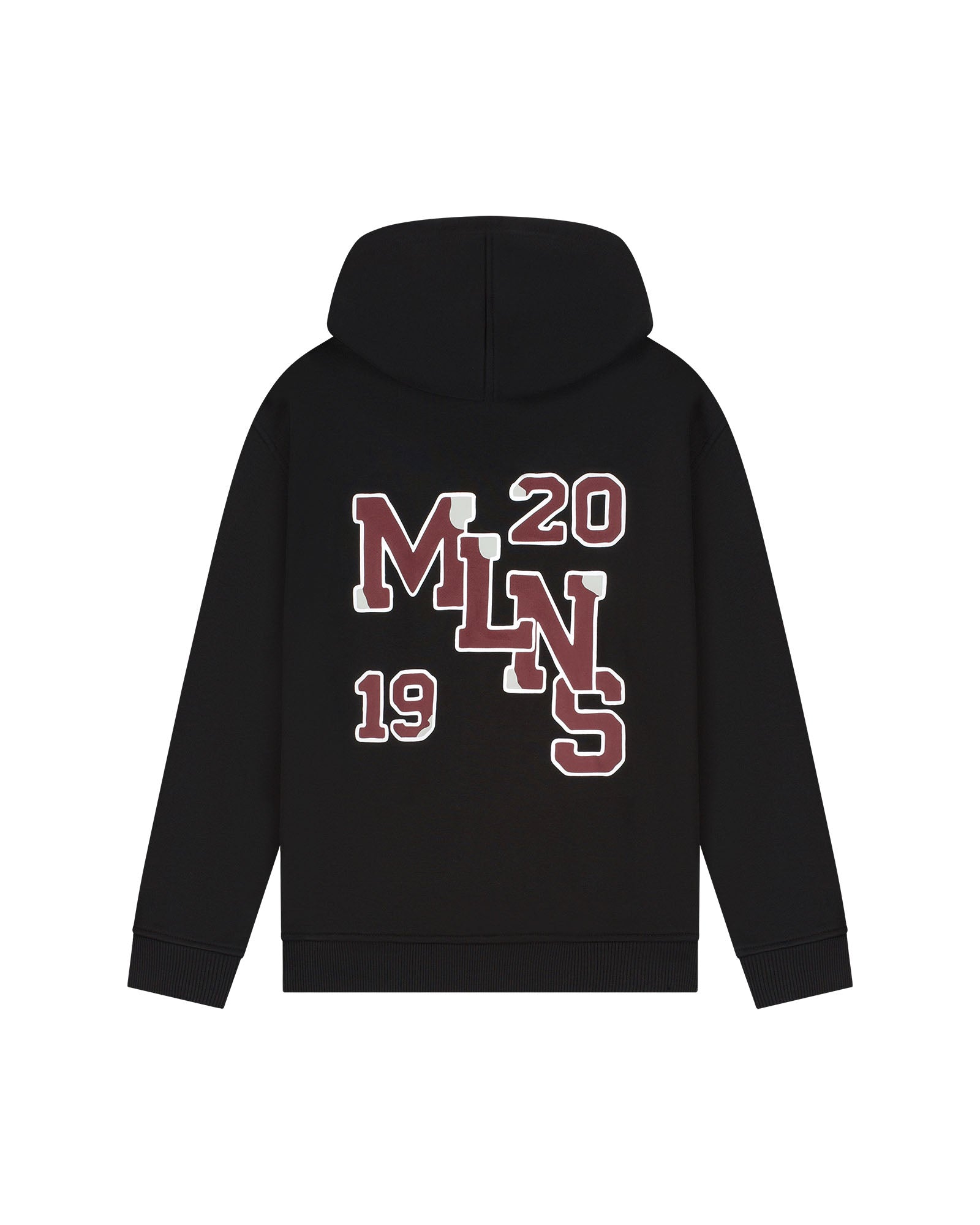 Malelions Junior Relaxed College Zip Hoodie | Black