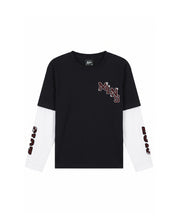 Malelions Junior College Double Layered Longsleeve T-Shirt | Black