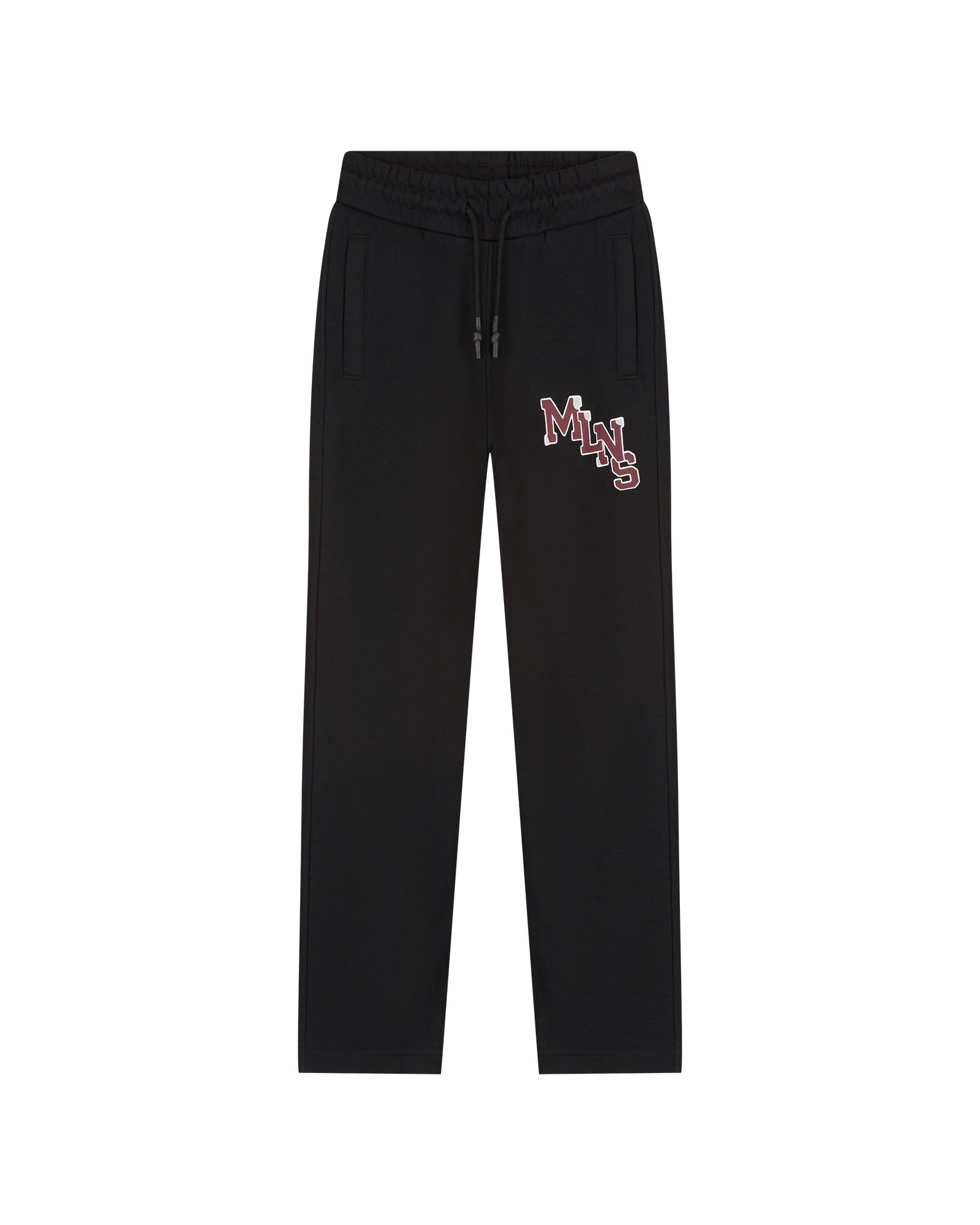 Malelions Junior Straight Leg College Sweatpants | Black