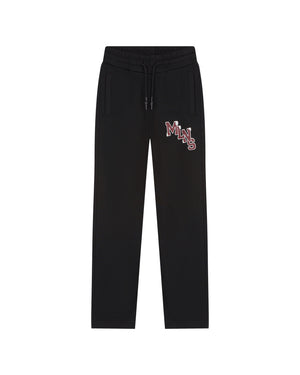 Malelions Junior Straight Leg College Sweatpants | Black