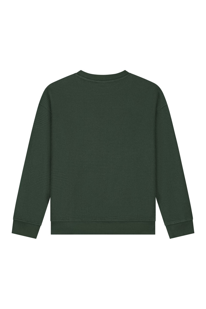 MJB50026019_43023_Malelions_Junior_Relaxed_Basic_Waffle_Sweater_Racing_Green_Back.jpg