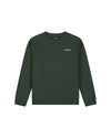  Malelions Junior Relaxed Basic Waffle Sweater | Racing Green