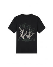 Malelions Junior Relaxed Flower T-Shirt | Black