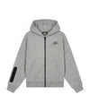  Malelions Junior Counter Hooded Vest | Grey Melange