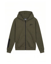 Malelions Junior Counter Hooded Vest | Dark Olive