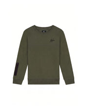 Malelions Junior Counter Sweater | Dark Olive