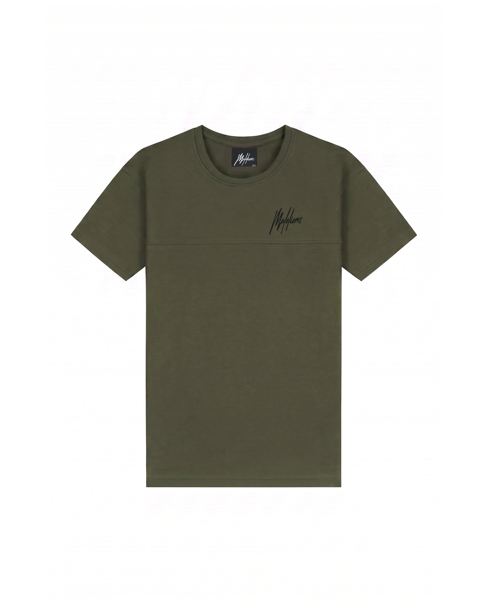 Malelions Junior Counter T-Shirt | Dark Olive