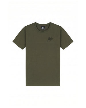 Malelions Junior Counter T-Shirt | Dark Olive