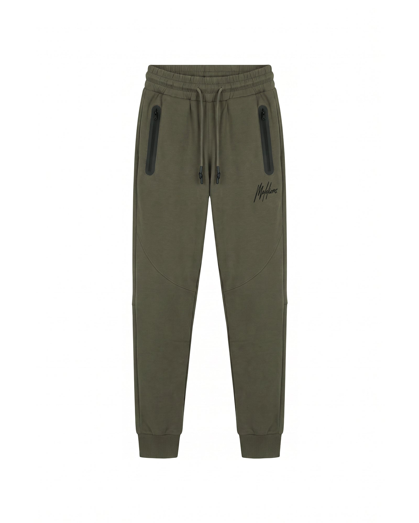 Malelions Junior Counter Trackpants | Dark Olive