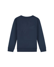 Malelions Junior Striped Signature Sweater | Navy