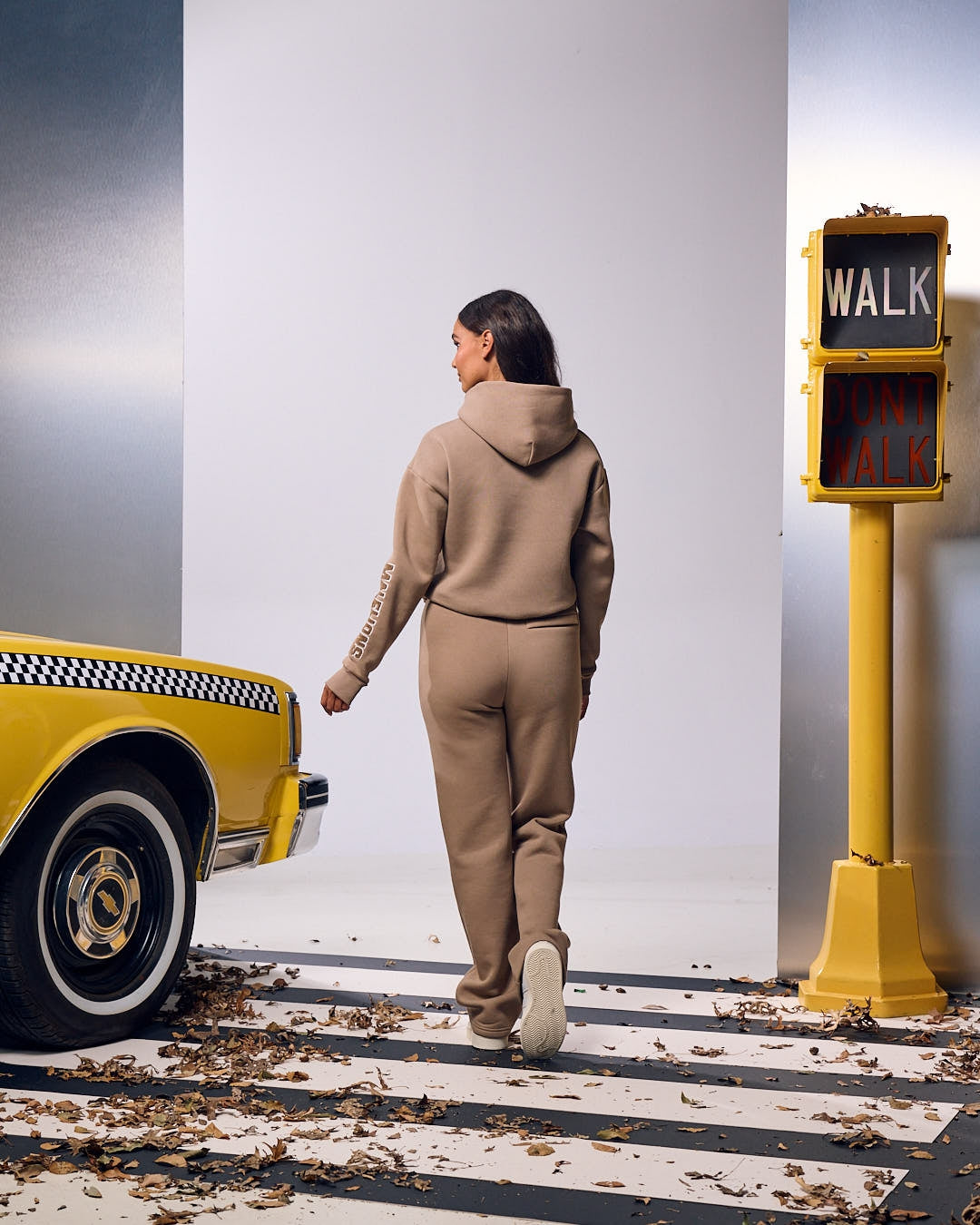 Malelions Women Hailey Hoodie | Taupe