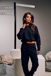 Malelions Women Gallery Cargo Sweatpants | Black