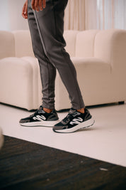 Malelions Men Pique Logo Trackpants | Mulch Brown