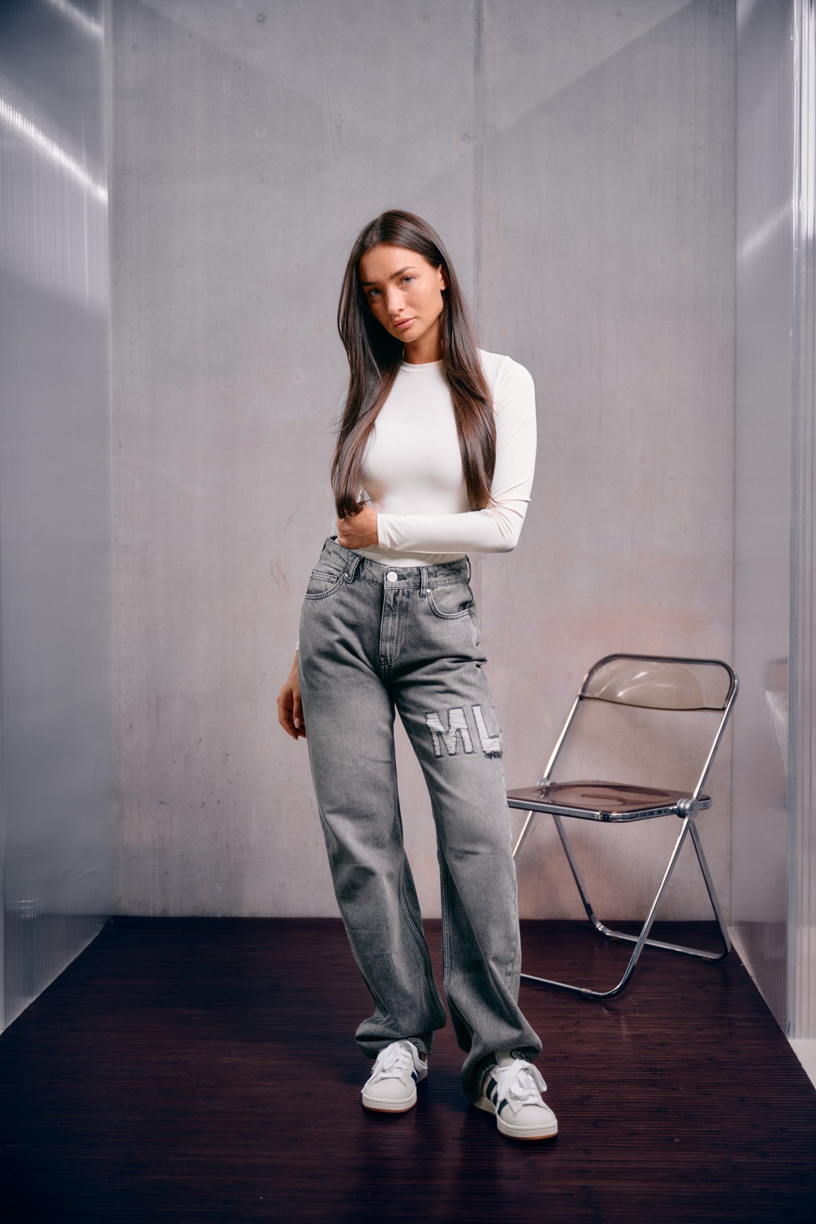 Malelions Women Crewneck Bodysuit | Off-White