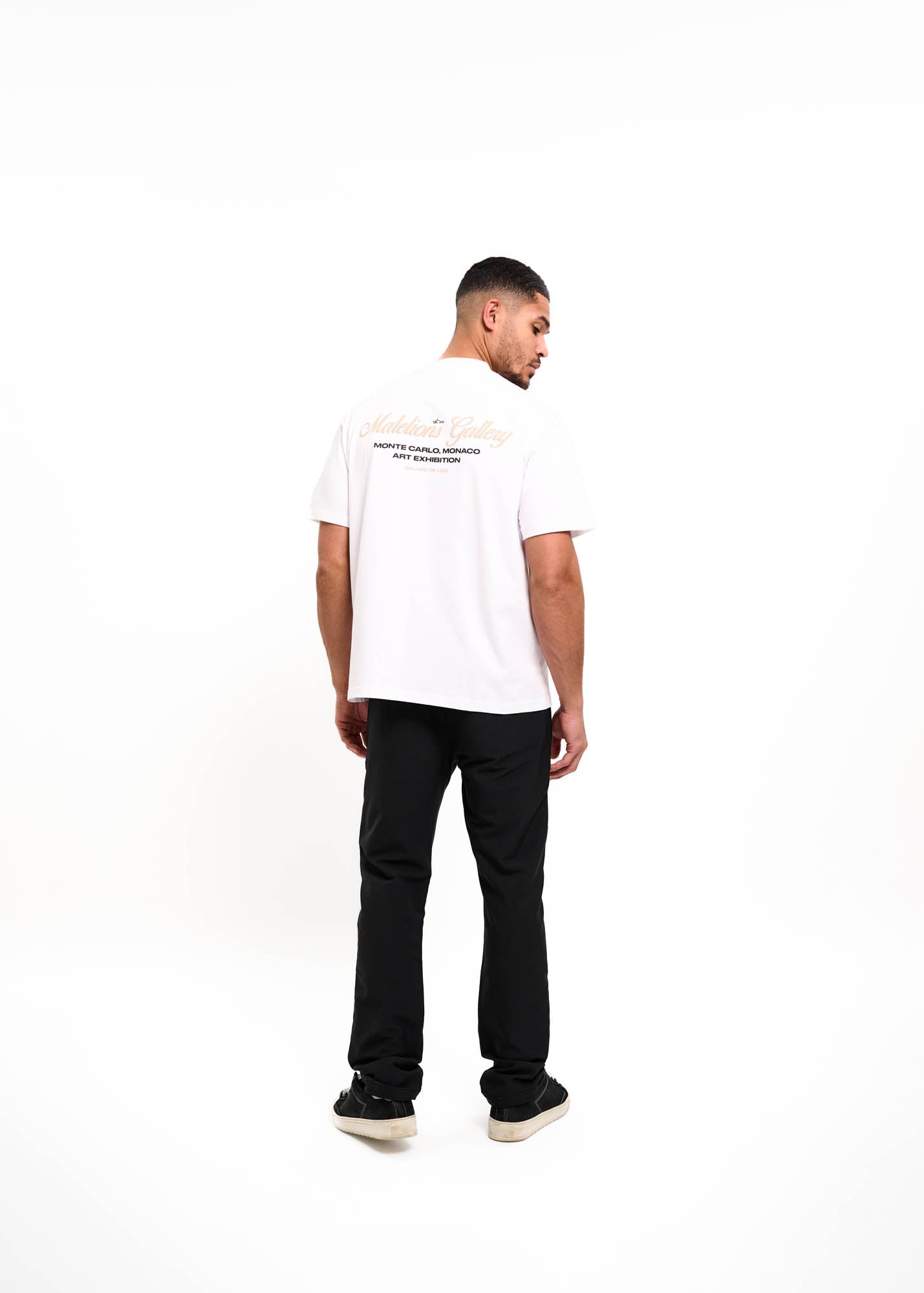 Malelions Men Gallery T-Shirt | White