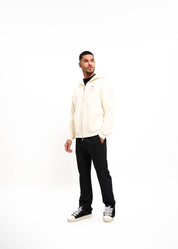 Malelions Men Gallery Zip Hoodie | Off-White