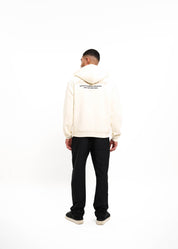 Malelions Men Gallery Zip Hoodie | Off-White