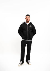 Malelions Men Gallery Zip Hoodie | Black