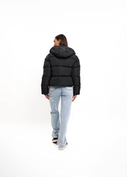 Malelions Women Signature Puffer Jacket | Black